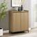 Alt View 12. Walker Edison - Contemporary Accent Cabinet - Coastal Oak.