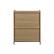 Alt View 24. Walker Edison - Contemporary Accent Cabinet - Coastal Oak.