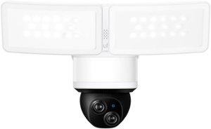eufy Security - E340 Outdoor Wired 3K Security Camera with Floodlight - White - Front_Zoom
