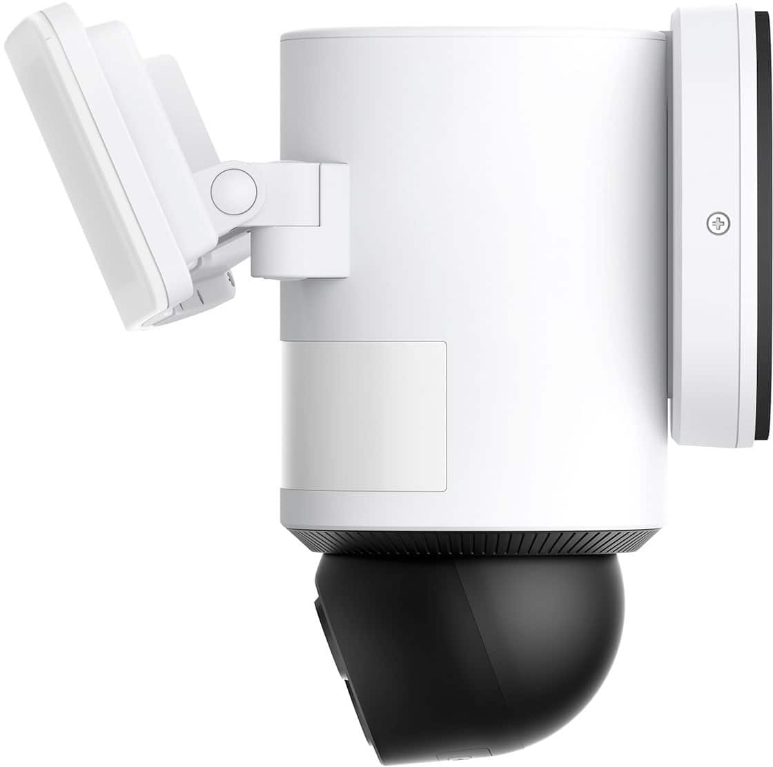 Left. eufy Security - E340 Outdoor Wired 3K Security Camera with Floodlight - White.