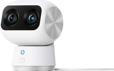 eufy S350 Indoor Wired 4K PTZ Security Camera with Dual Lens White eufy S350 Indoor Wired 4K PTZ Security Camera with Dual Lens White