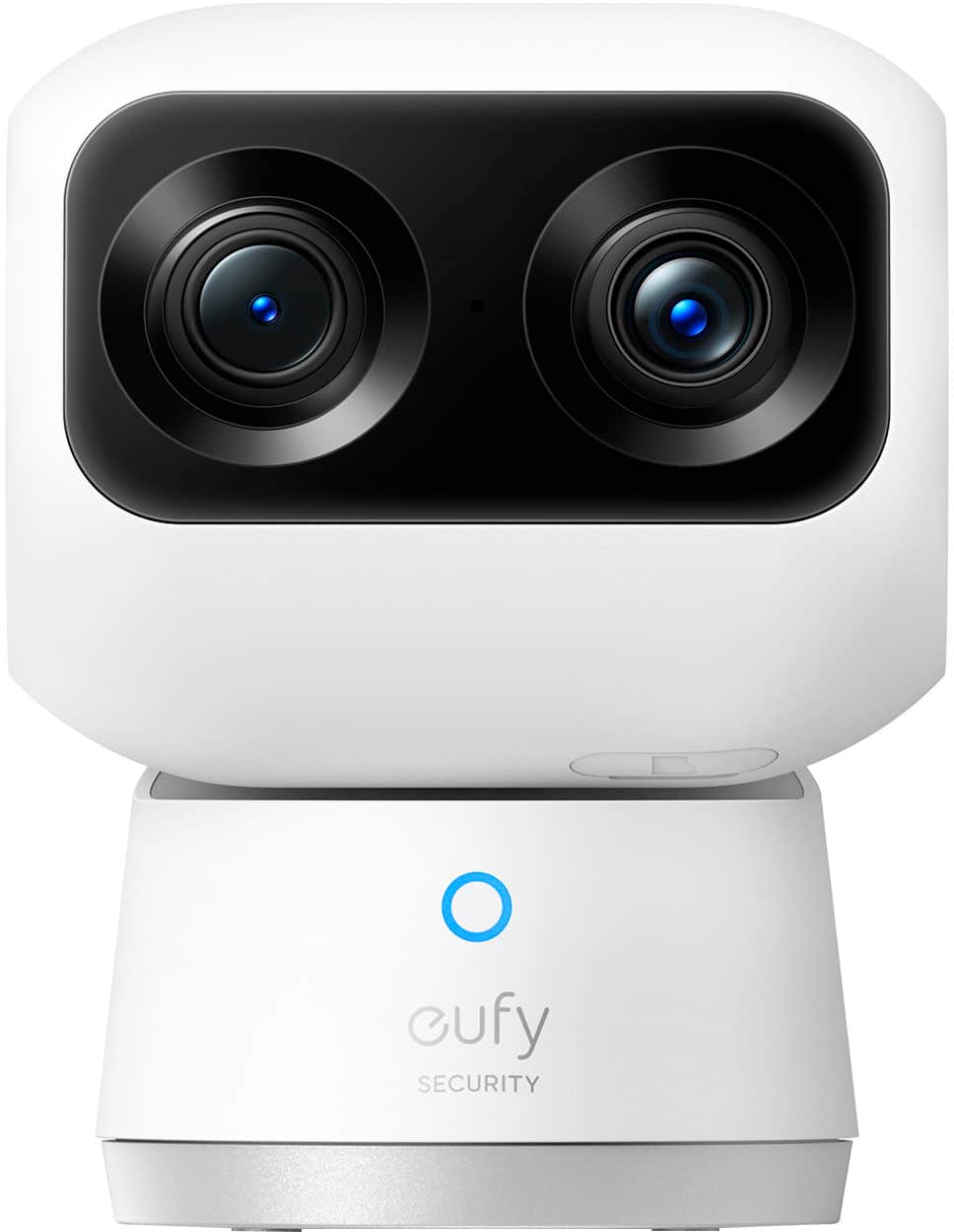 eufy - S350 Indoor Wired 4K PTZ Security Camera with Dual Lens - White - Front_Zoom