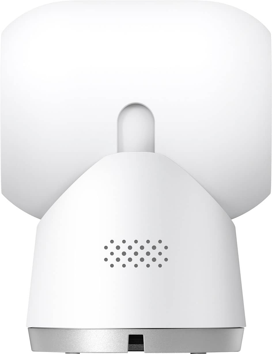 Alt View 11. eufy Security - IndoorCam S350 Wired Indoor Security Camera with 360 Degree Surveillance - White.