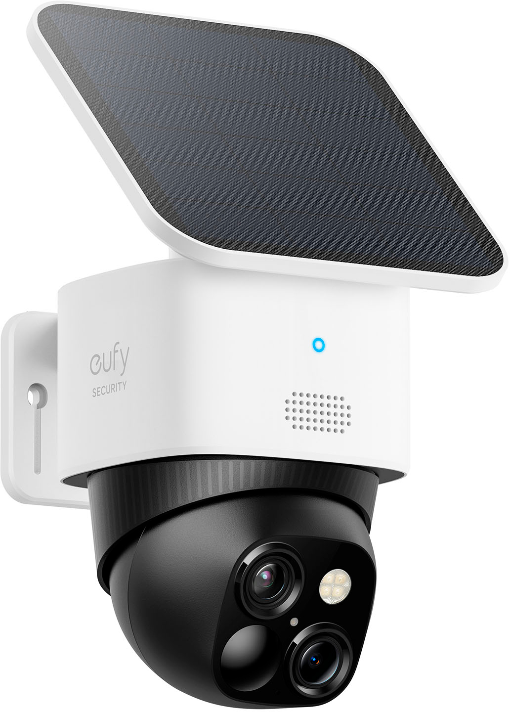Angle View: eufy Security - SoloCam S340 Outdoor Wireless 3k Security Camera with Dual Lens - White