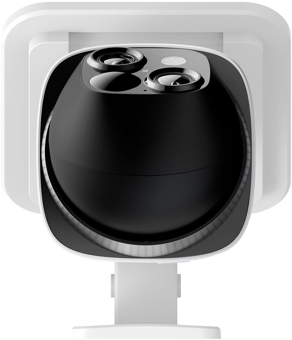 Alt View 12. eufy Security - SoloCam S340 Outdoor Wireless 3k Security Camera with Dual Lens - White.