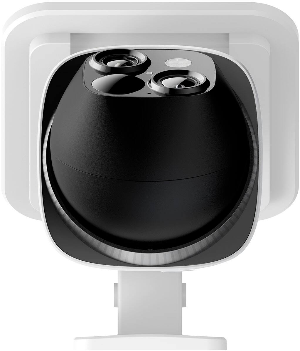 Alt View 12. eufy Security - SoloCam S340 Outdoor Wireless 3k Security Camera with Dual Lens - White.