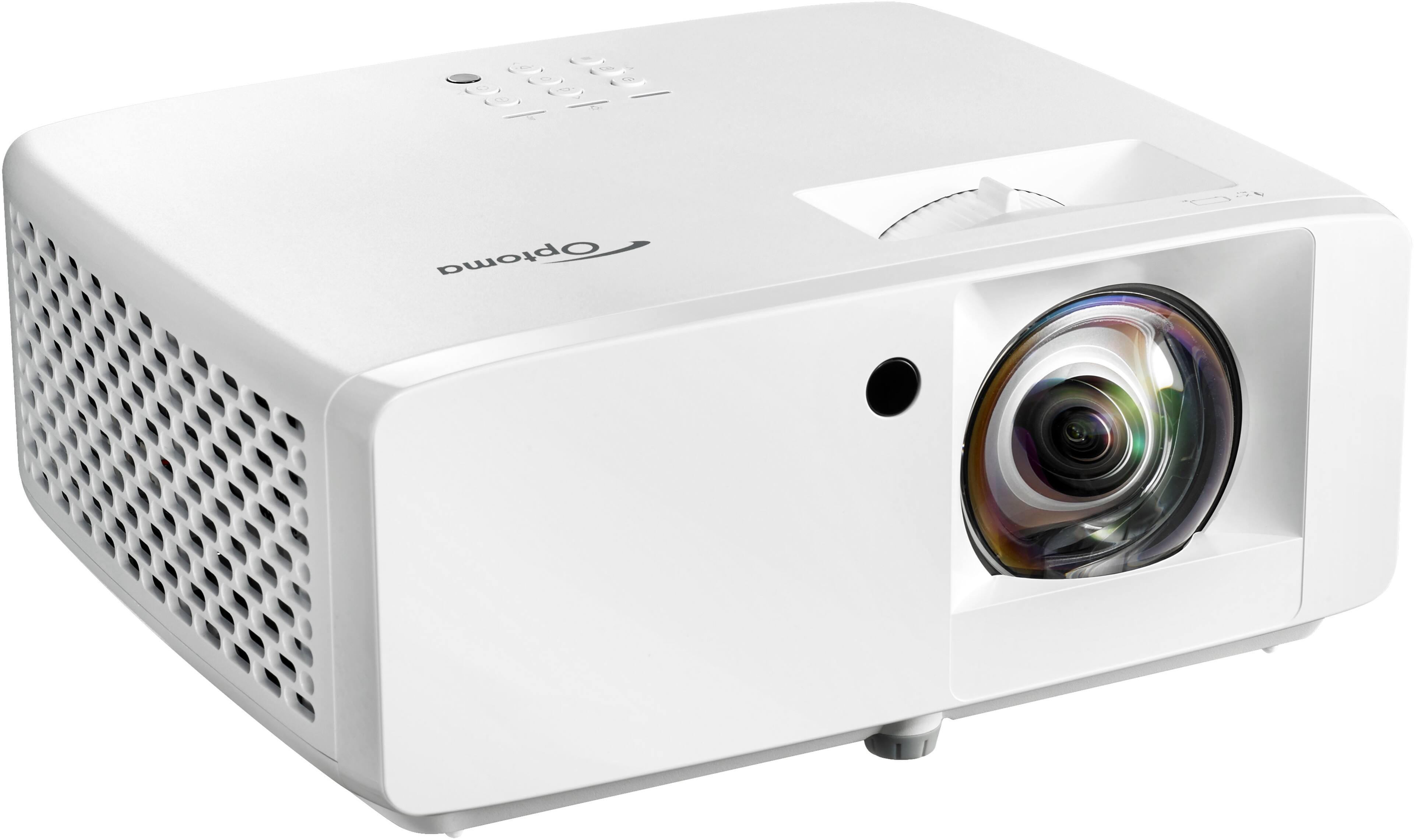 Left. Optoma - GT2000HDR Compact Short Throw 1080p HD Laser Projector with High Dynamic Range - White.