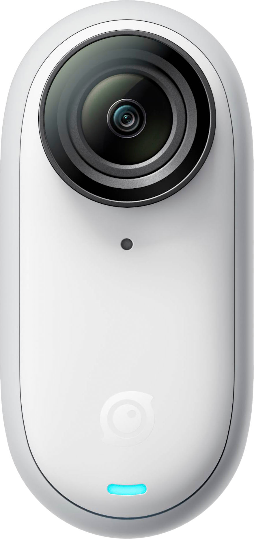 Left View: Insta360 - GO 3 (64GB) Action Camera with Lens Guard - White
