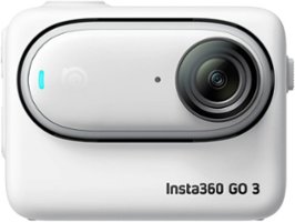 Insta360 - GO 3 (128GB) Action Camera with Lens Guard - White - Angle_Zoom