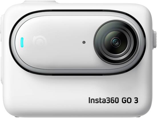 Insta360 GO 3 128GB Action Camera with Lens Guard White GO306