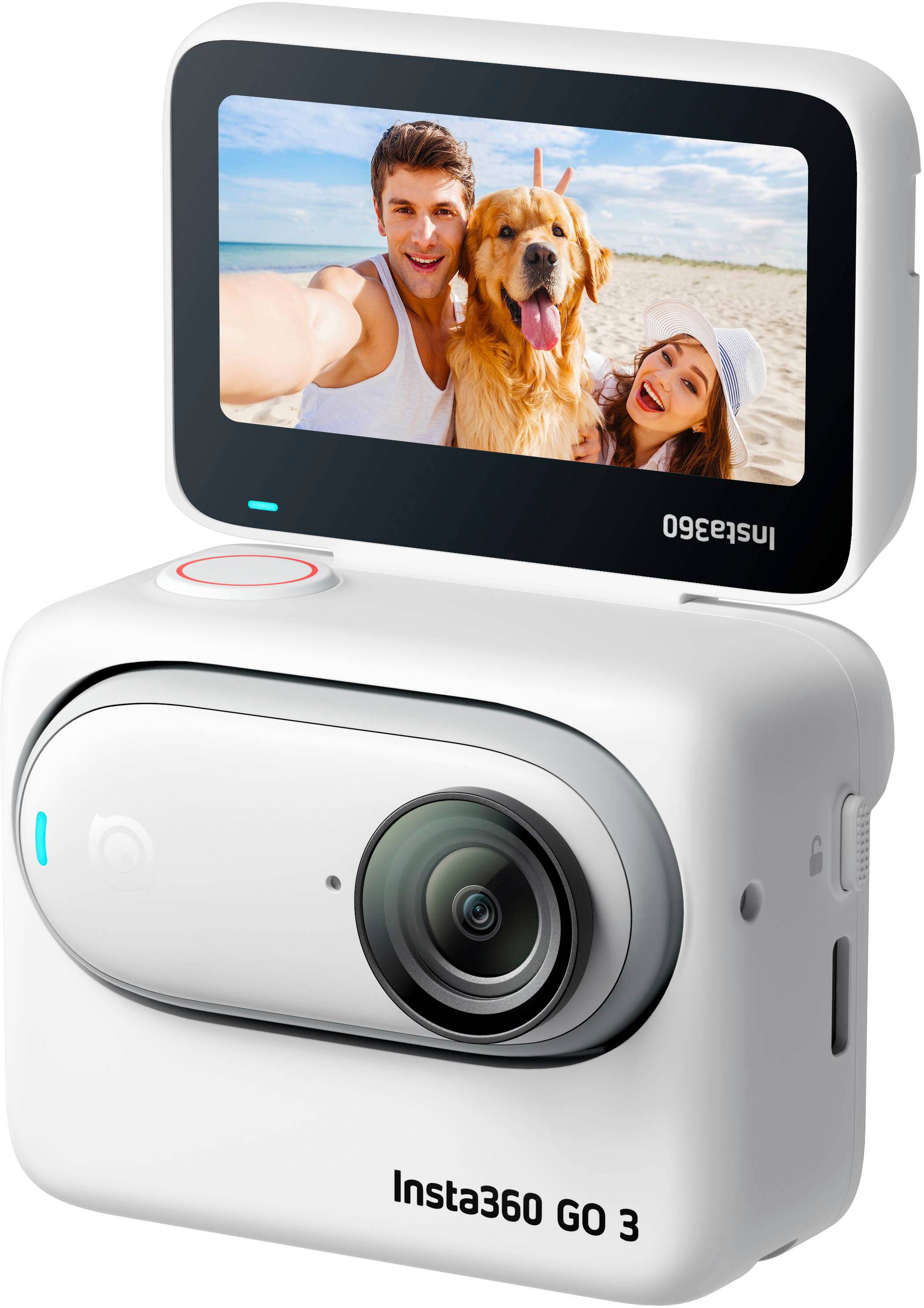 Insta360 GO 3 (128GB) Action Camera with Lens Guard White GO306  