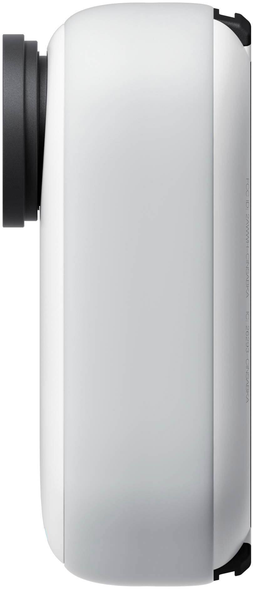 Back. Insta360 - GO 3 (32GB) Action Camera with Lens Guard - White.