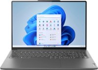 Lenovo - Slim Pro 9 16IRP8 16" Touch Screen Laptop - Intel Core i9 with 32GB Memory - NVIDIA GeForce RTX 4060 8GB  - 1 TB SSD - Storm Gray - Front_Zoom