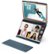 Alt View Zoom 1. Lenovo - Yoga Book 9i 2-in-1 13.3" 2.8K Dual Screen OLED Touchscreen Laptop - Intel Core i7-1355U with 16GB Memory - 1TB SSD - Tidal Teal.