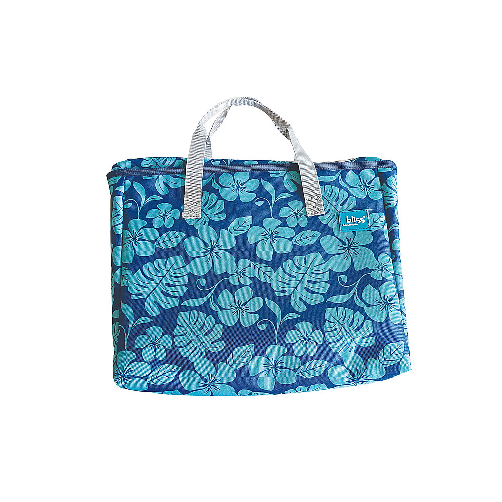 Best Buy: Bliss Backpack Beach Chair Blue Flower BBC-350-bf