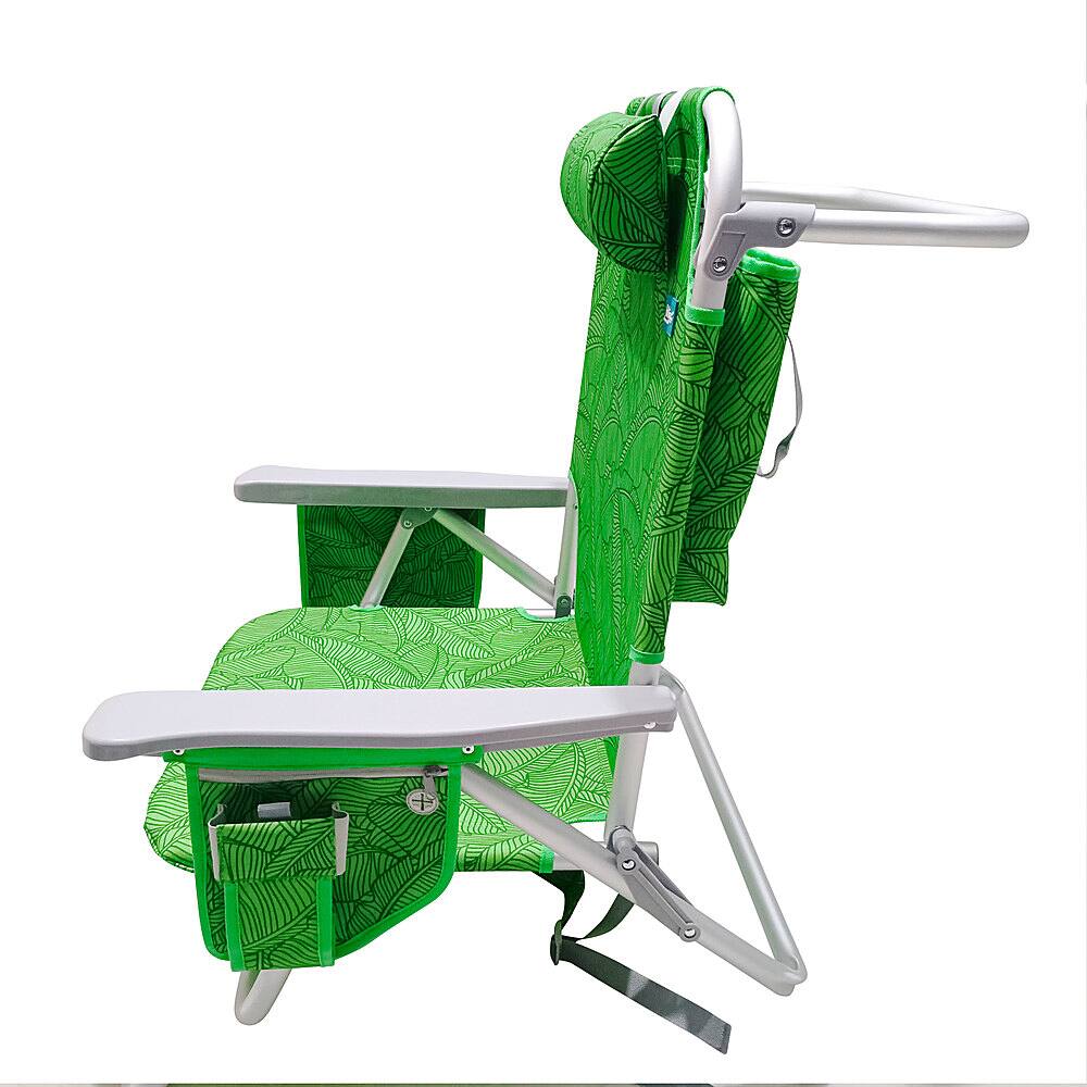 Best Buy Bliss Backpack Beach Chair Green Banana Leaves BBC350gbl