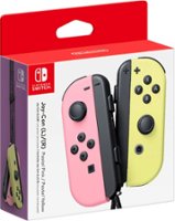 Nintendo - Joy-Con (L)/(R) - Pastel Pink/Pastel Yellow - Front_Zoom