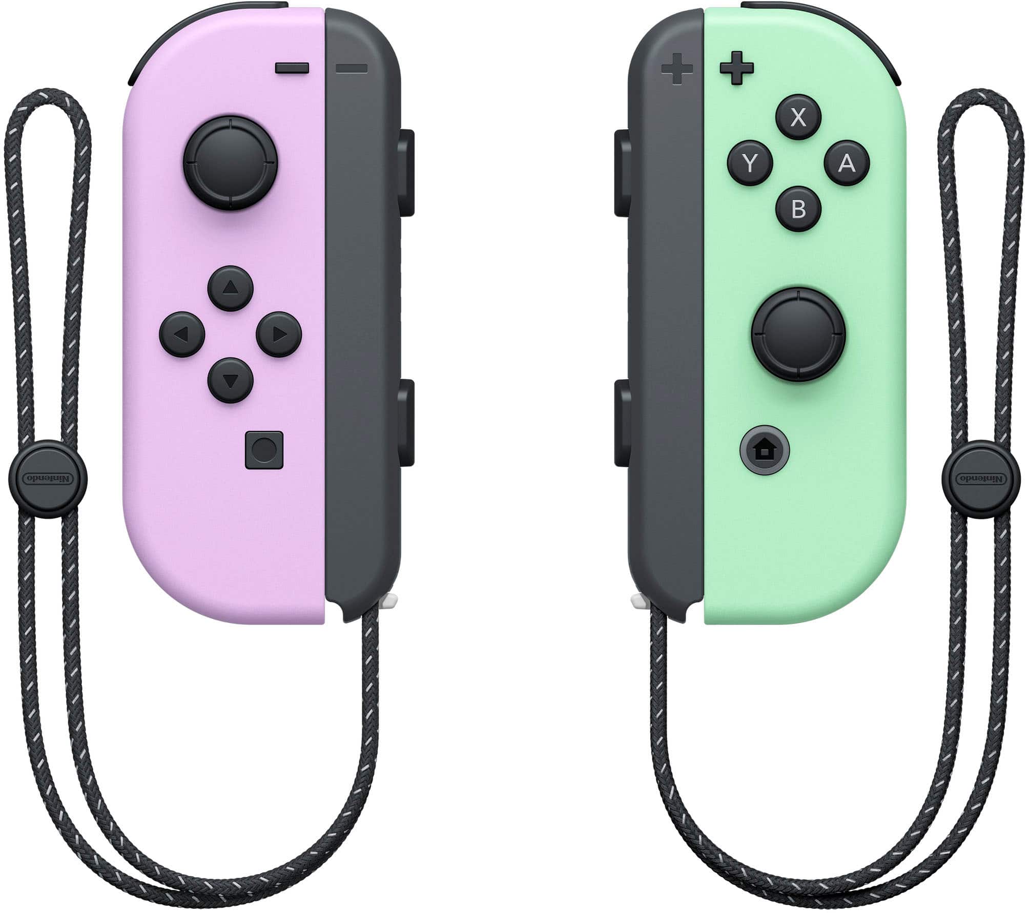 Alt View 11. Nintendo - Joy-Con (L/R) Wireless Controllers - Pastel Purple/ Pastel Green.