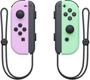 Nintendo Joy Con (L/R) Wireless Controllers Pastel Purple/ Pastel Nintendo Joy Con (L/R) Wireless Controllers Pastel Purple/ Pastel
