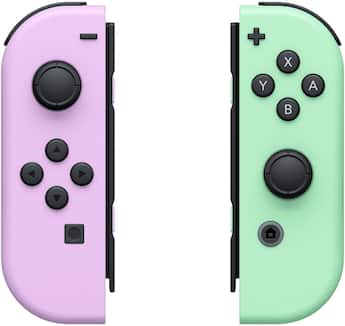 Nintendo Joy Con (L/R) Wireless Controllers Pastel Purple/ Pastel Nintendo Joy Con (L/R) Wireless Controllers Pastel Purple/ Pastel