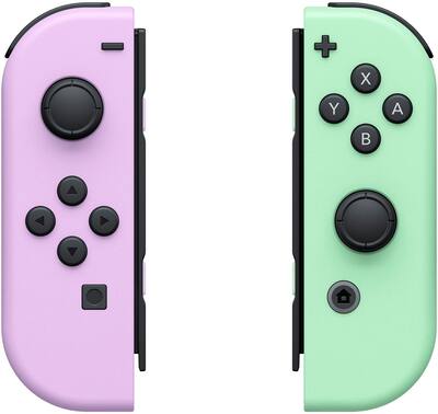 Nintendo Joy Con (L/R) Wireless Controllers Pastel Purple/ Pastel Nintendo Joy Con (L/R) Wireless Controllers Pastel Purple/ Pastel