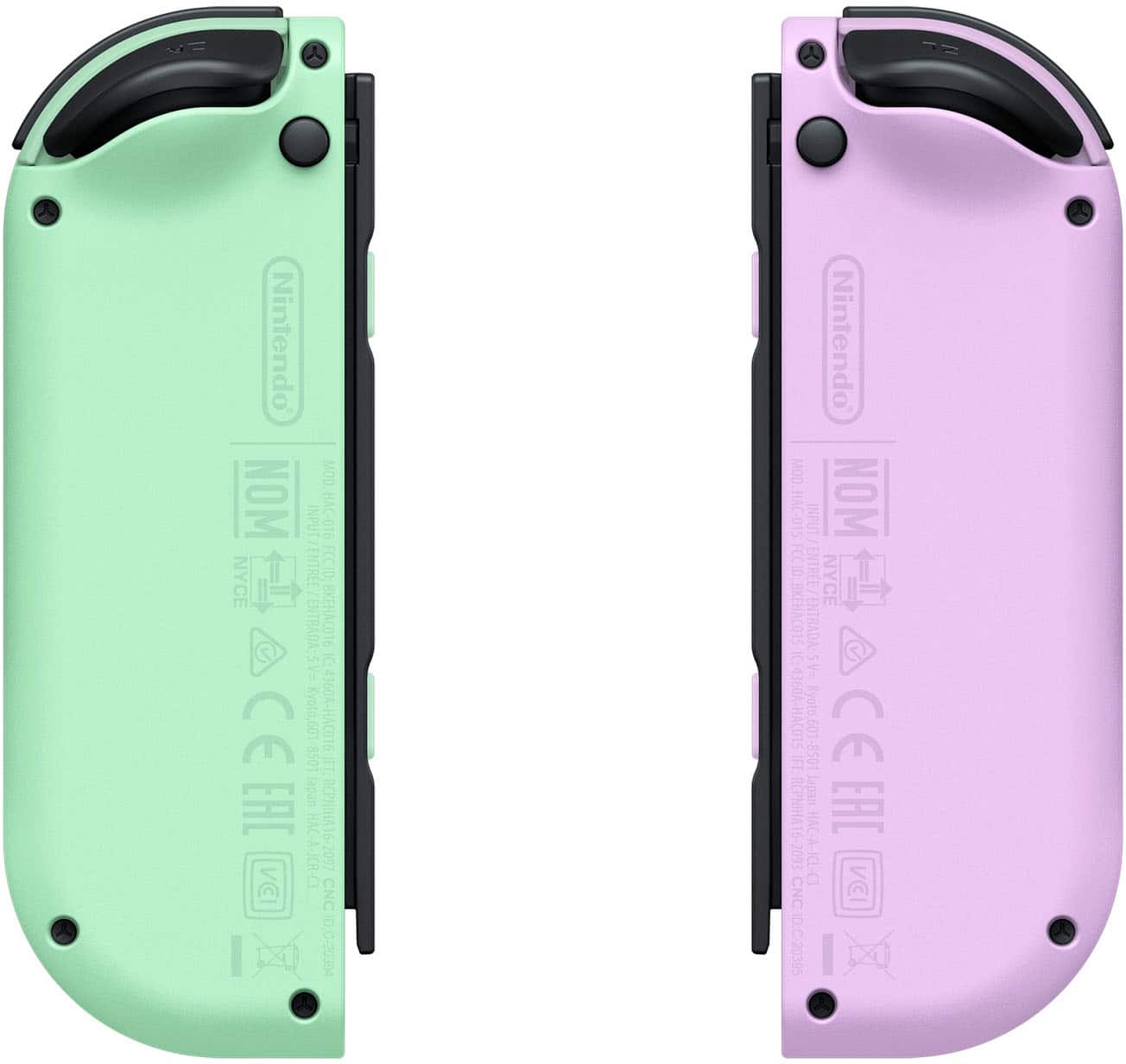 Alt View 13. Nintendo - Joy-Con (L/R) Wireless Controllers - Pastel Purple/ Pastel Green.