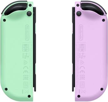 Nintendo Joy Con (L/R) Wireless Controllers Pastel Purple/ Pastel Nintendo Joy Con (L/R) Wireless Controllers Pastel Purple/ Pastel