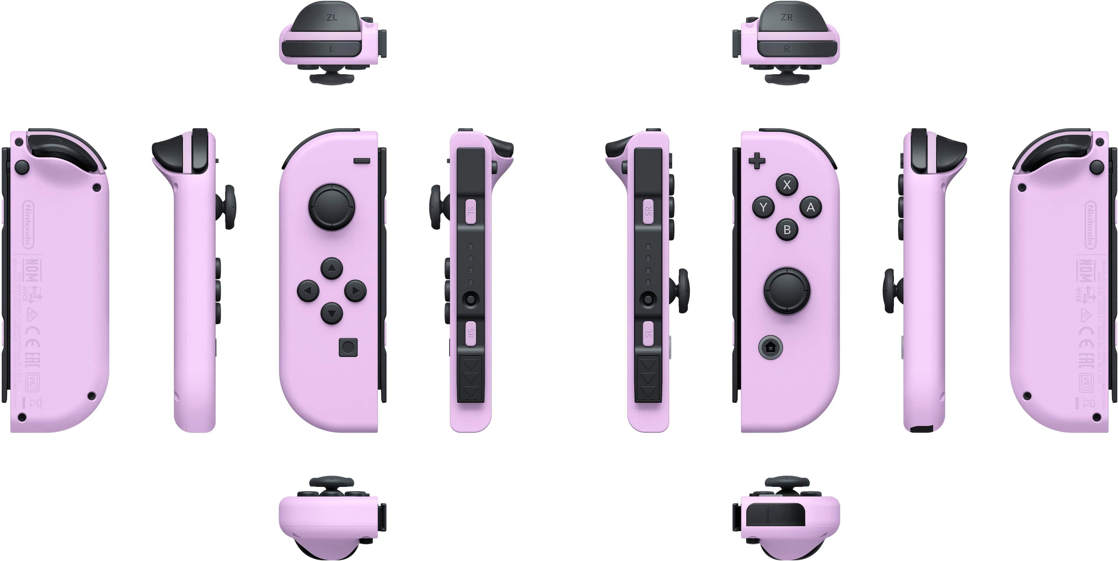 Alt View 14. Nintendo - Joy-Con (L/R) Wireless Controllers - Pastel Purple/ Pastel Green.