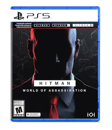 Front. IO Interactive - Hitman World of Assassination. - M (Mature 17+)