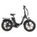 Angle. Heybike - Ranger Foldable Ebike w/ 55mi Max Operating Range & 25 mph Max Speed - for Any Terrain - Black.