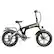 Front. Heybike - Tyson Foldable E-bike w/ 55mi Max Operating Range & 28 mph Max Speed - Black.