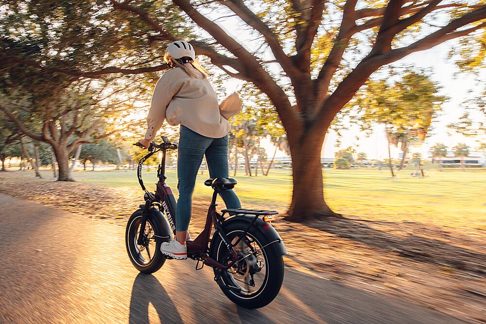Alt View 16. Heybike - Ranger S Ebike w/ 55mi Max Operating Range & 28 mph Max Speed-for Any Terrain - Sand.