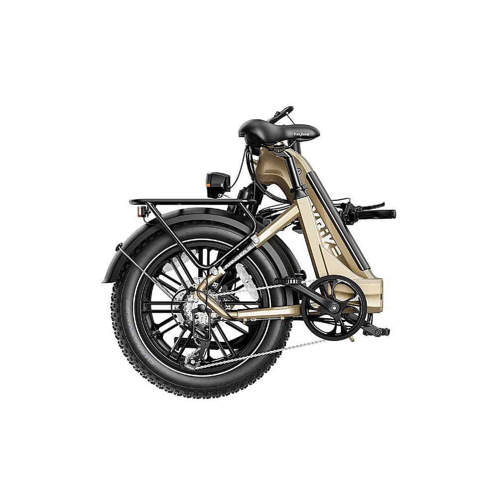 Left. Heybike - Ranger S Ebike w/ 55mi Max Operating Range & 28 mph Max Speed-for Any Terrain - Sand.