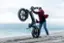 Left. Heybike - Tyson Foldable E-bike w/ 55mi Max Operating Range & 28 mph Max Speed - Green.