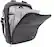 Alt View 11. PKG - Riverdale 11L Vertical Messenger Bag for 16" Laptop - Dark Grey/Tan.