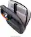 Alt View 20. PKG - Riverdale 11L Vertical Messenger Bag for 16" Laptop - Dark Grey/Tan.