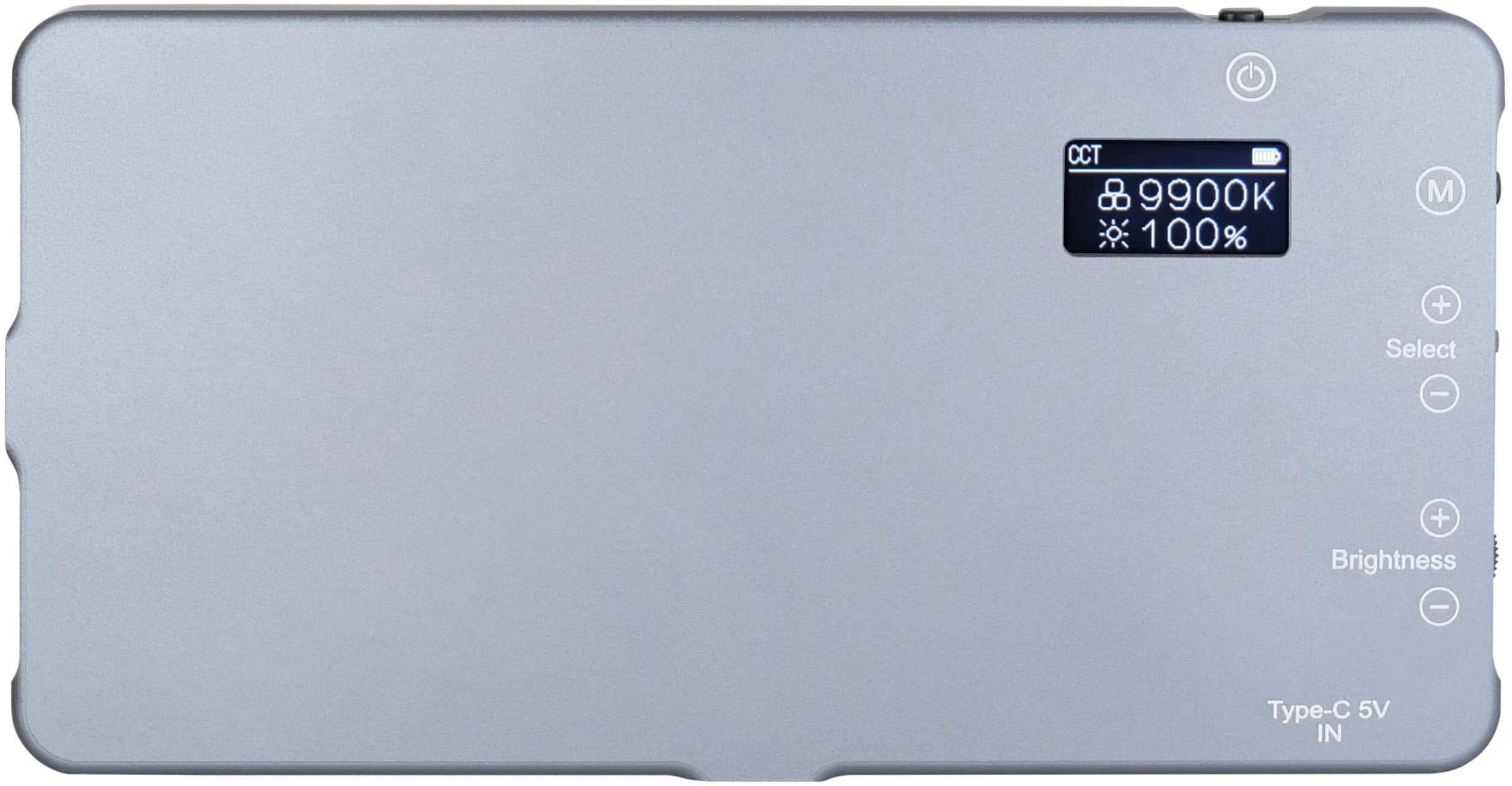 Alt View 11. Digipower - Rainbow 135 LED Video Light - Silver.