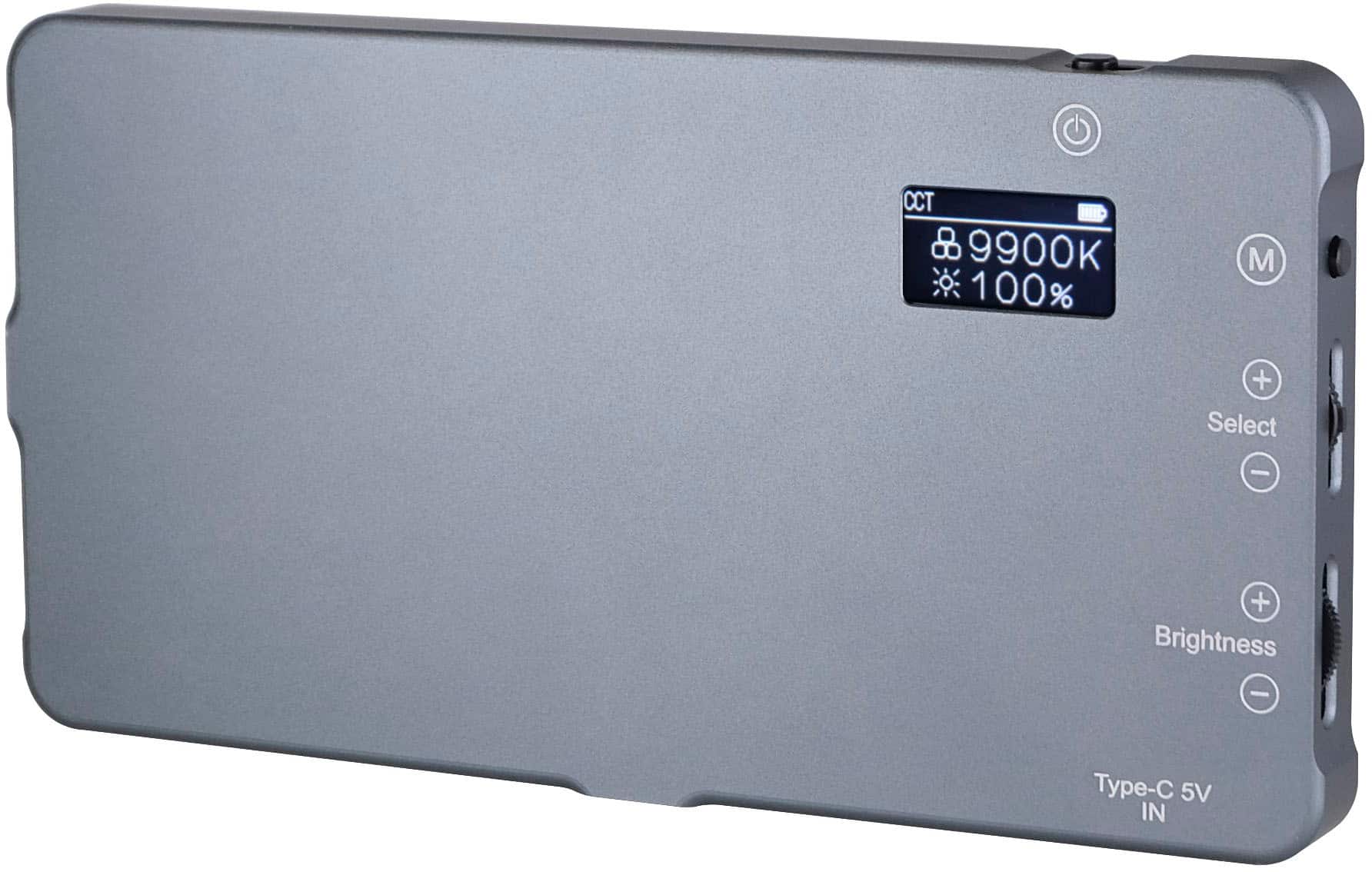 Alt View 12. Digipower - Rainbow 135 LED Video Light - Silver.