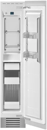 Front. Bertazzoni - 8.2 cu ft Built-in Freezer Column with Interior TFT touch & Scroll Interface.