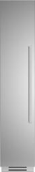 Bertazzoni - 8.2 cu ft Built-in Freezer Column with Interior TFT touch & Scroll Interface - Stainless Steel - Front_Zoom