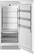 Front. Bertazzoni - 21.5 cu ft Built-in Refrigerator Column with Interior TFT touch & Scroll Interface - Stainless Steel.