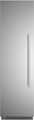 Bertazzoni - 24 in. Wide 13.0 cu ft Built-in Refrigerator Column with interior TFT touch & scroll interface - Stainless Steel