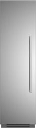 Bertazzoni - 12.6 cu ft Built-in Freezer Column with Interior TFT touch & Scroll Interface - Stainless Steel - Front_Zoom