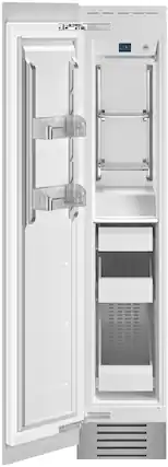 Front. Bertazzoni - 8.2 cu ft Built-in Freezer Column with Interior TFT touch & Scroll Interface.