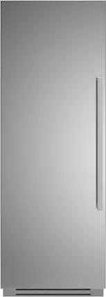 Front. Bertazzoni - 17.4 cu ft Built-in Refrigerator Column with interior TFT touch & scroll interface - Stainless Steel.