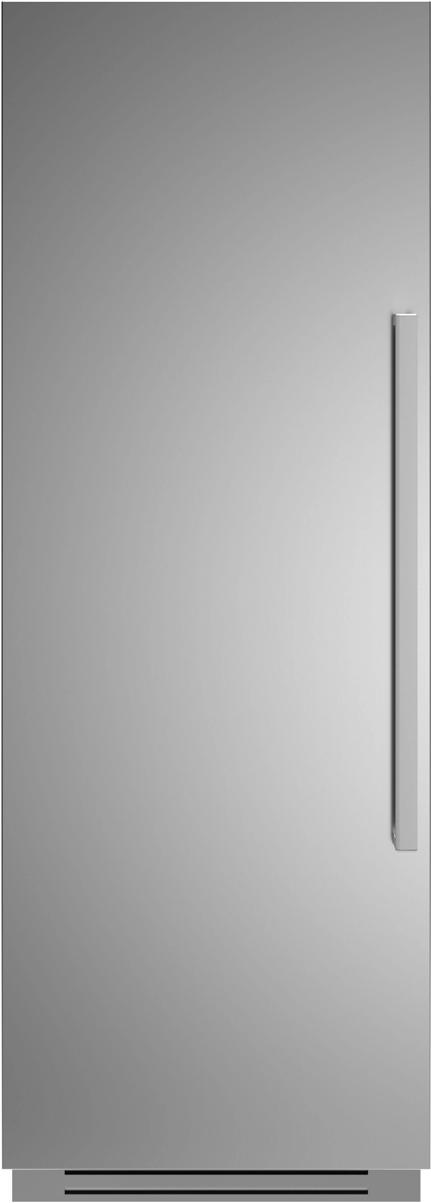 Front. Bertazzoni - 17.4 cu ft Built-in Refrigerator Column with interior TFT touch & scroll interface - Stainless Steel.