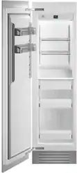 Bertazzoni - 12.6 cu ft Built-in Freezer Column with Interior TFT touch & Scroll Interface - Custom Panel Ready - Front_Zoom