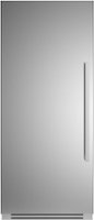 Bertazzoni - 21.5 cu ft Built-in Refrigerator Column with interior TFT touch & scroll interface - Stainless Steel - Front_Zoom