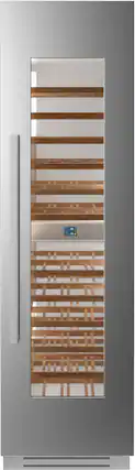 Alt View 11. Bertazzoni - 12.9 cu.ft Built-in Wine Column with Interior TFT touch & Scroll Interface.