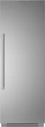 Front. Bertazzoni - 17.4 cu ft Built-in Refrigerator Column with interior TFT touch & scroll interface - Stainless Steel.